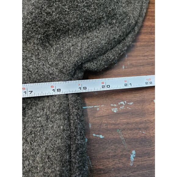 It's Your Adventure Gray Wool Blend Jacket Sz Large Womens Fall Coat - Picture 10 of 11